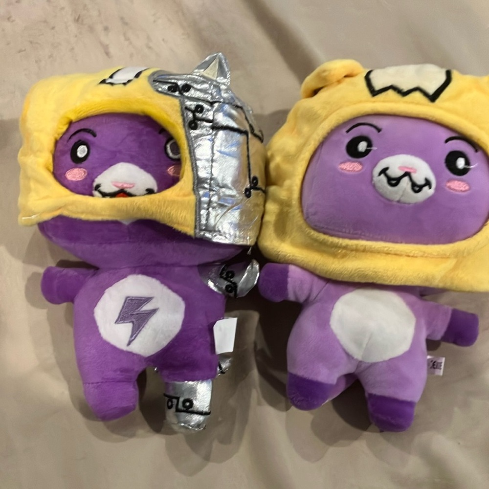 Lanky box plushies